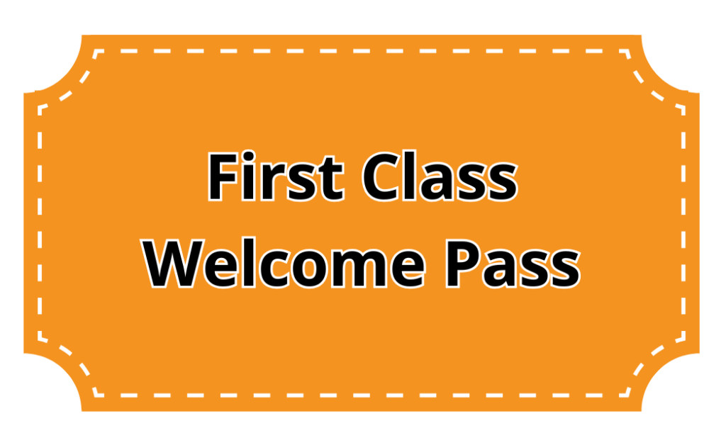 first cheer class welcome pass