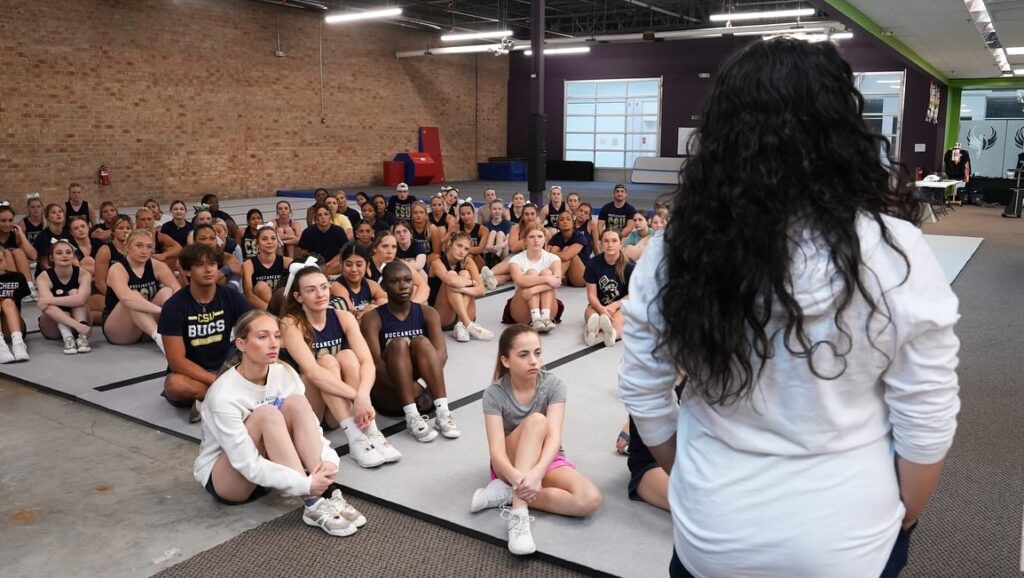 Charleston Southern University Cheerleading Team